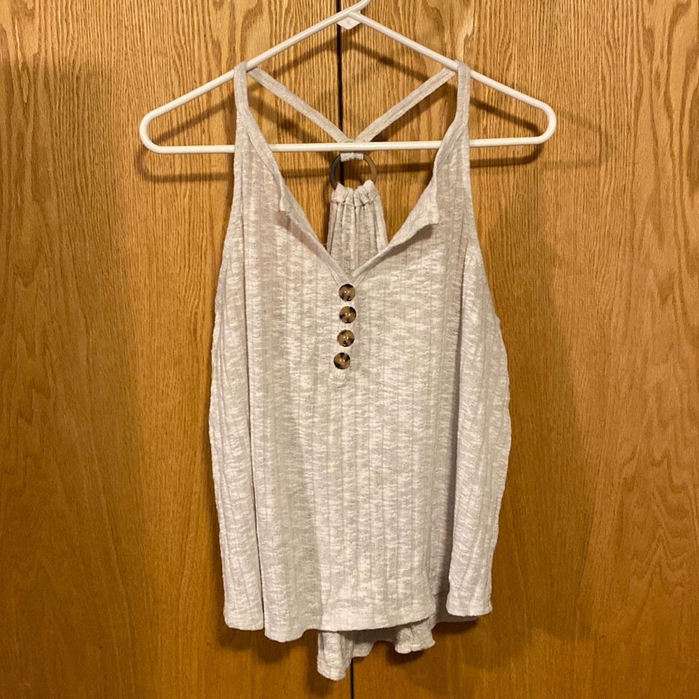 Maurices crocheted tank size large